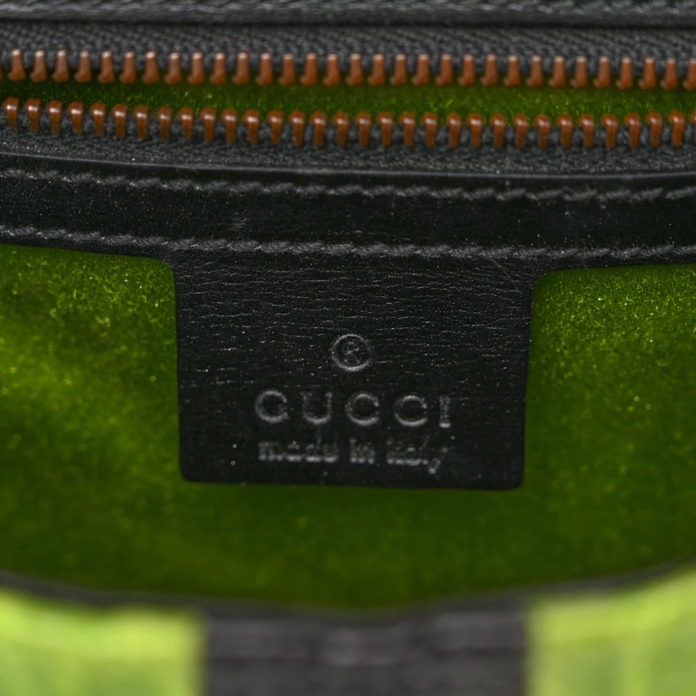 Gucci 2004 Tom Ford Dragon Monogram Crocodile Flap Bag - Picture 7 of 17
